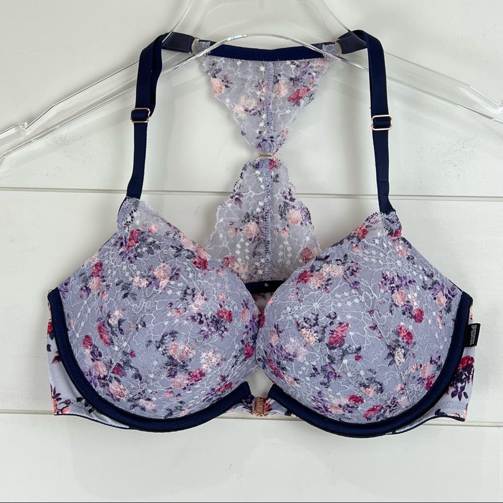 PINK Victoria’s Secret 34D Front Close Racerback Bra